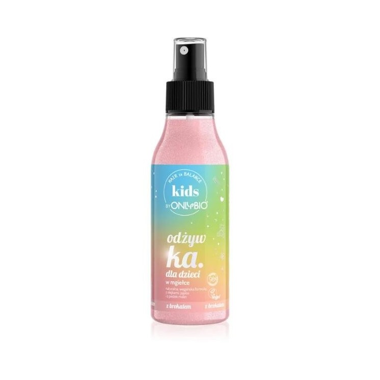 ONLYBIO Hair in Balance Kids Conditioner voor kinderen in een mist met glitters 150 ml