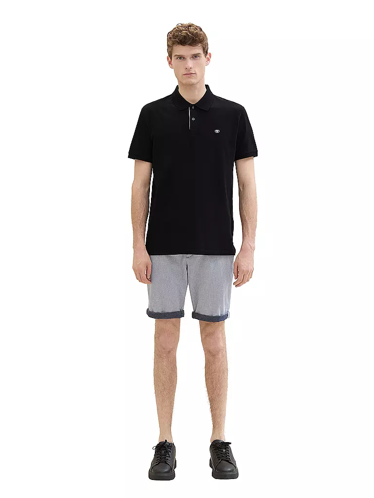 TOM TAILOR Shorts Slim Fit grau