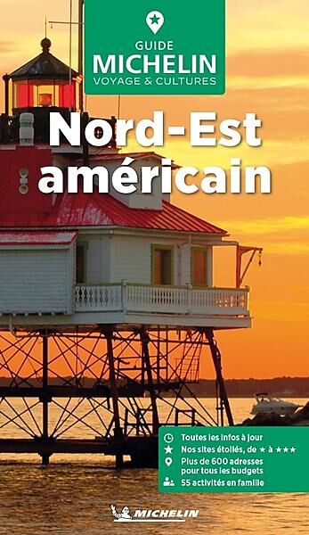 MICHELIN - GUIDE VERT NORD-EST AMERICAIN