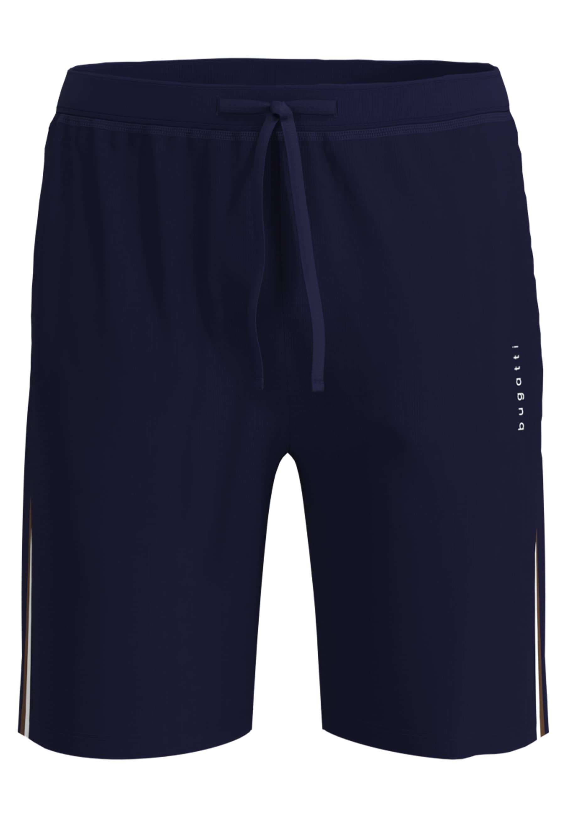 bugatti Bermudas  kurz, mit Logo, basic, bequem, weich, Baumwolle