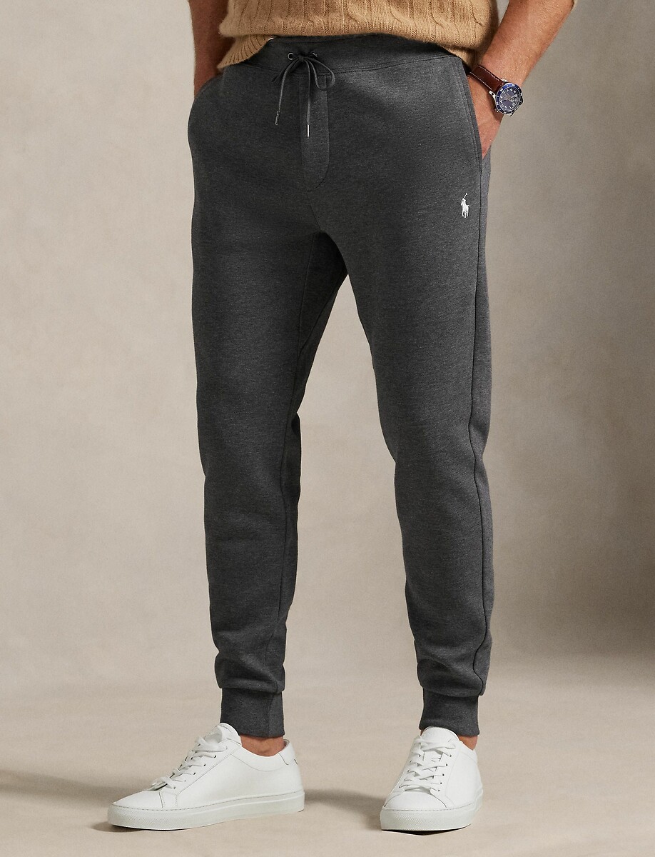 POLO RALPH LAUREN<br>Calças esportivas de malha dupla