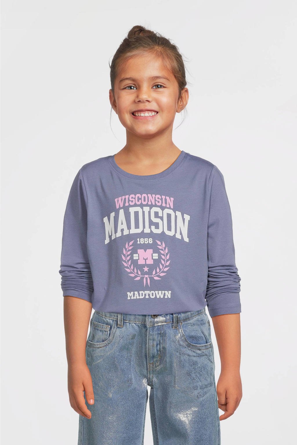 NAME IT longsleeve NKFVIX met printopdruk