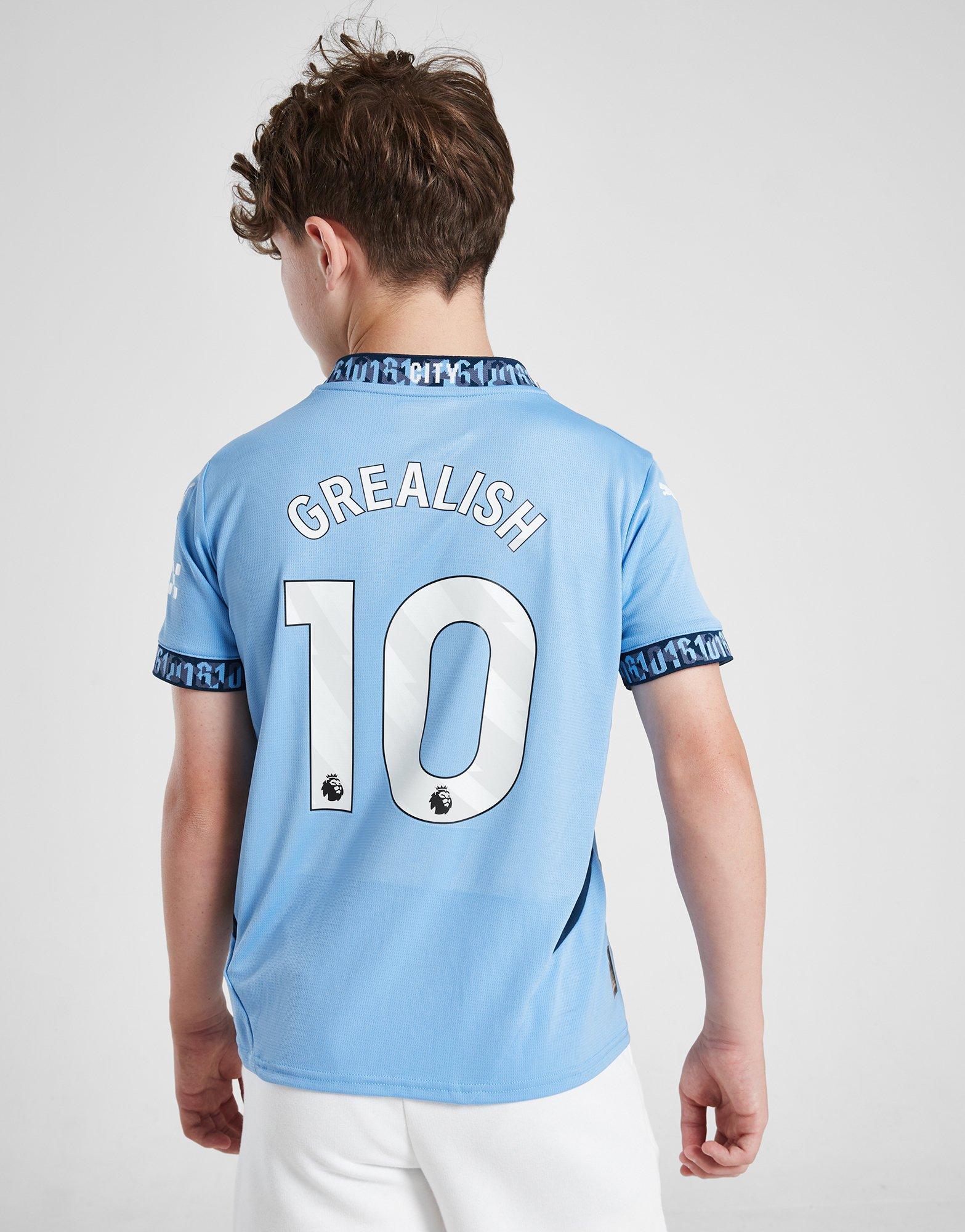 PUMA Maillot Domicile Manchester City 24/25 Grealish #10 Junior