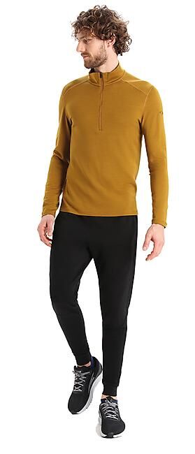 ICEBREAKER - T-SHIRT ML DEMI ZIP 260 TECH HALF ZIP M