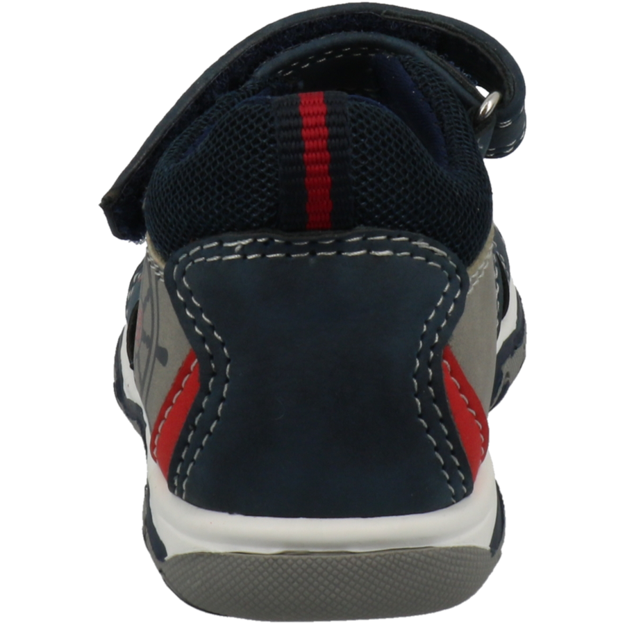 TOM TAILOR Sandale navy-grey-red