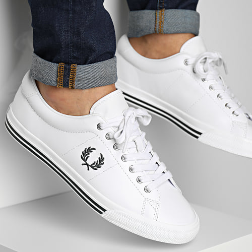 Baskets Underspin Leather B4343 White
