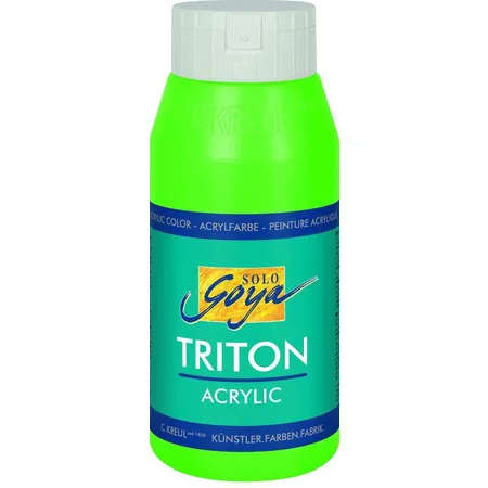 SOLO GOYA Triton Acrylic Fluoreszierend Grün 750 ml