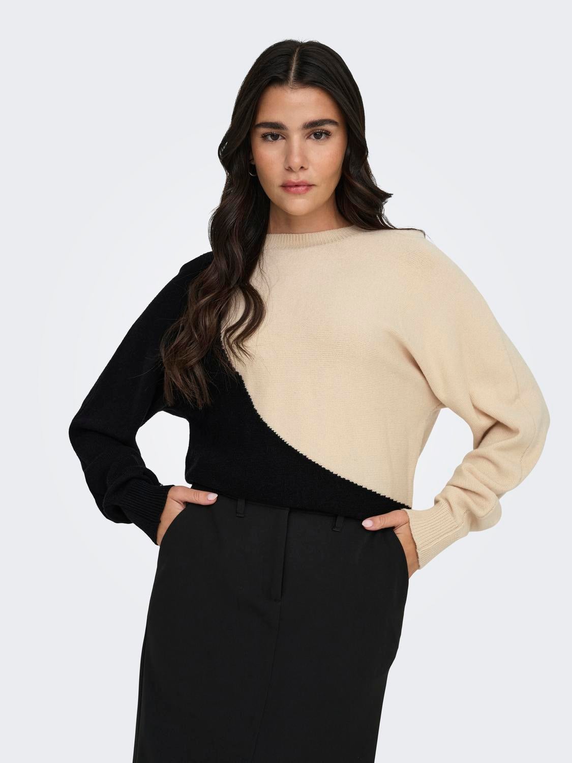 JDYMARCO Strickpullover Black