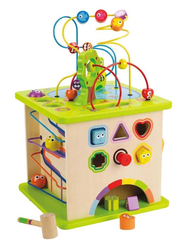 Hape Motorikwürfel Kleine Tierchen