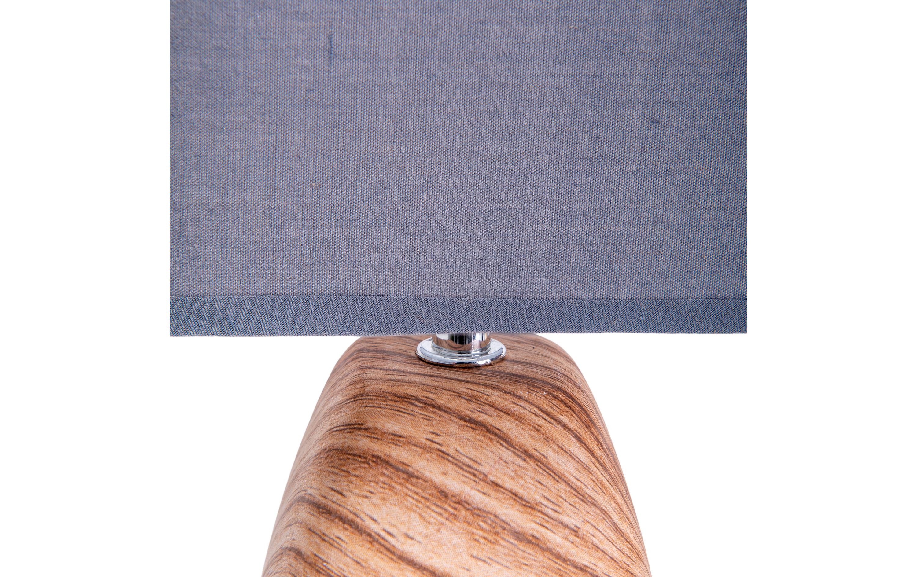 Tischleuchte «Cremona» h: 31 cmKeramik Tischlampe mit Textilschirm