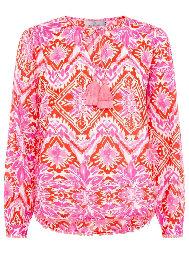Zwillingsherz Shirtbluse »
