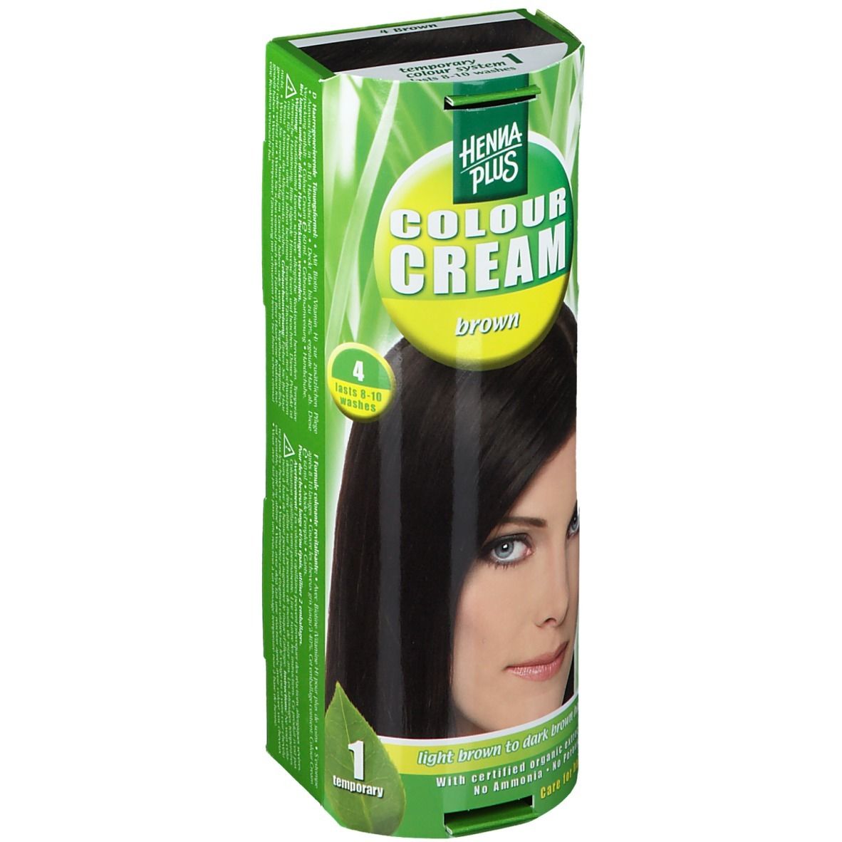 Hennaplus Colour Cream Brown 4