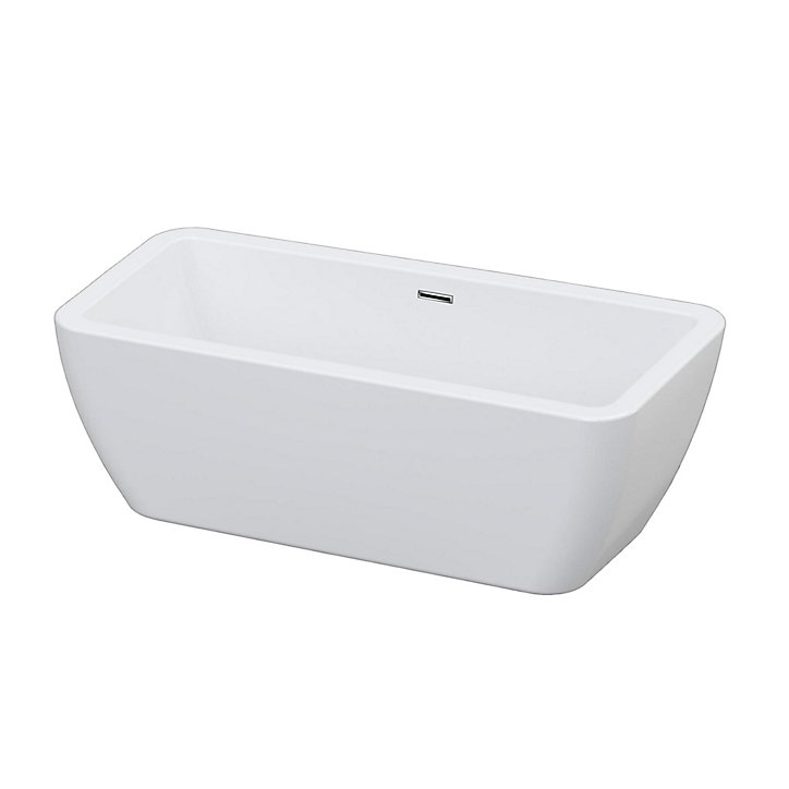 Baignoire îlot blanc 170 x 75 cm GoodHome Merkys