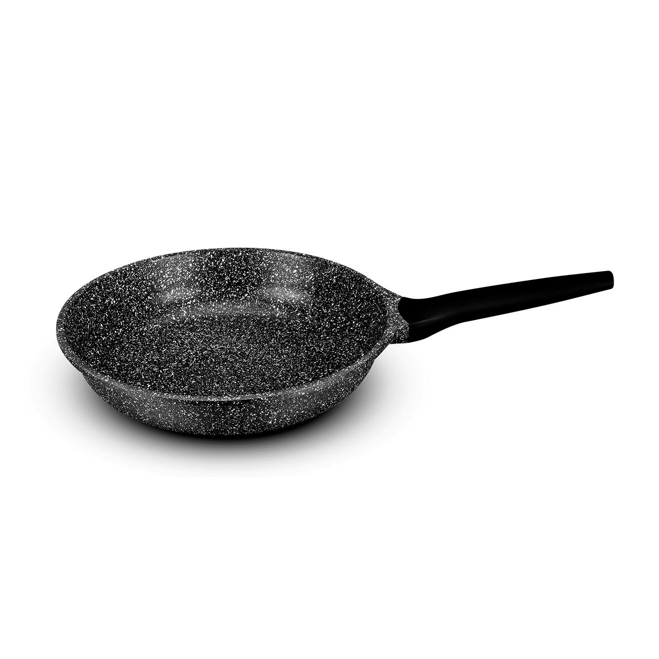 Durand Dupont Poêle fonte d'aluminium effet pierre gisors p20tfi induction noire - D.20 cm