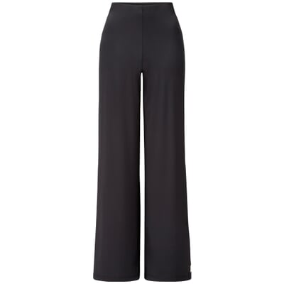 Yoga-Hose weites Bein, Schwarz
