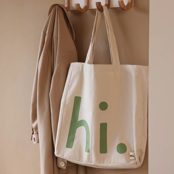 Design Letters - AJ Favourite Tragetasche, Smile / ice blue