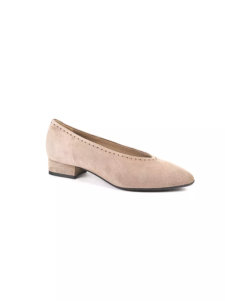 DIRNDL & BUA Trachten Pumps beige