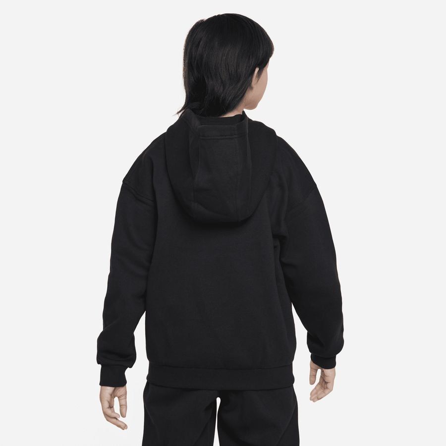 Nike Sportswear Club Fleece Big Kid BLACK/WHITE