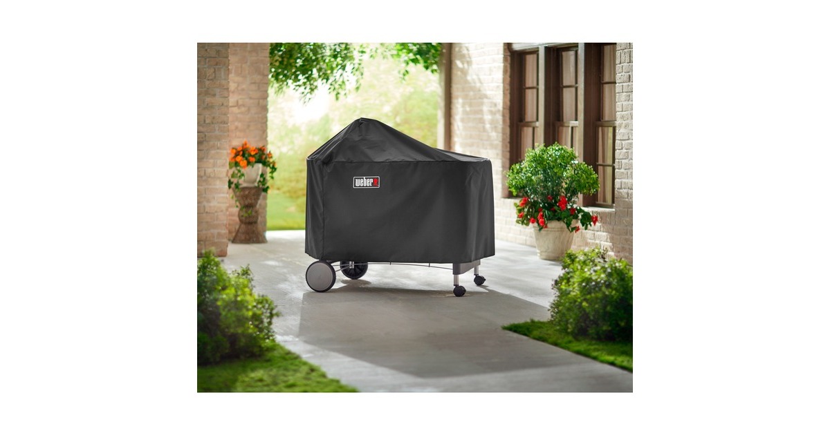 WeberPremium barbecuehoes - Performer Premium en Deluxe van 57 cm beschermkap  (Zwart)