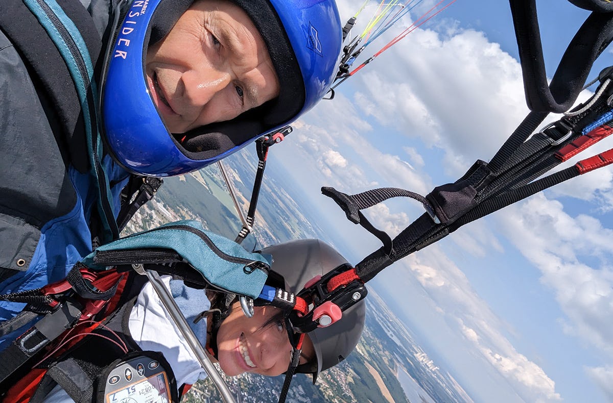 Gleitschirm Tandemflug Cottbus