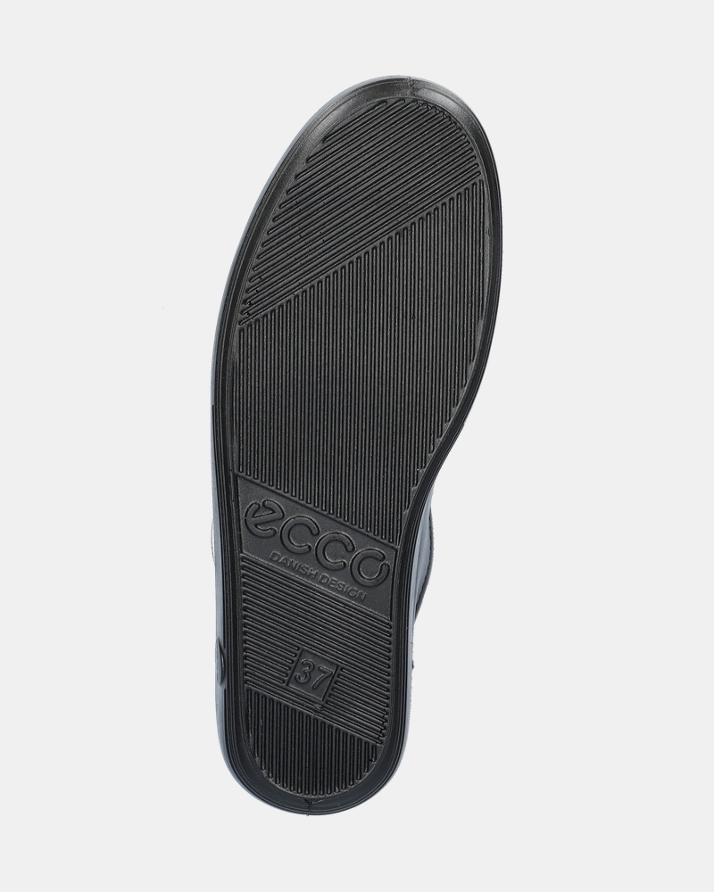 Ecco Soft 2.0 Veterschoenen  - zwart