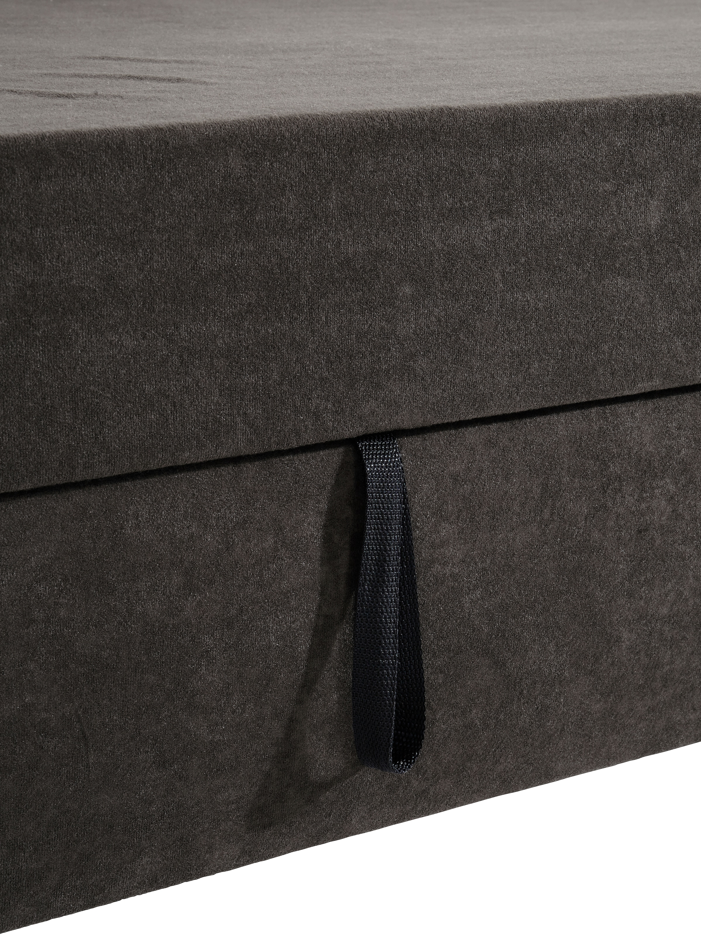 DOMO collection Ecksofa »Turah incl. Zierkissen, moderne Steppung, auch in Leder« wahlweise mit Bettfunktion, Schlafsofa, B/T/H: 239/152/75 cm, L-Form