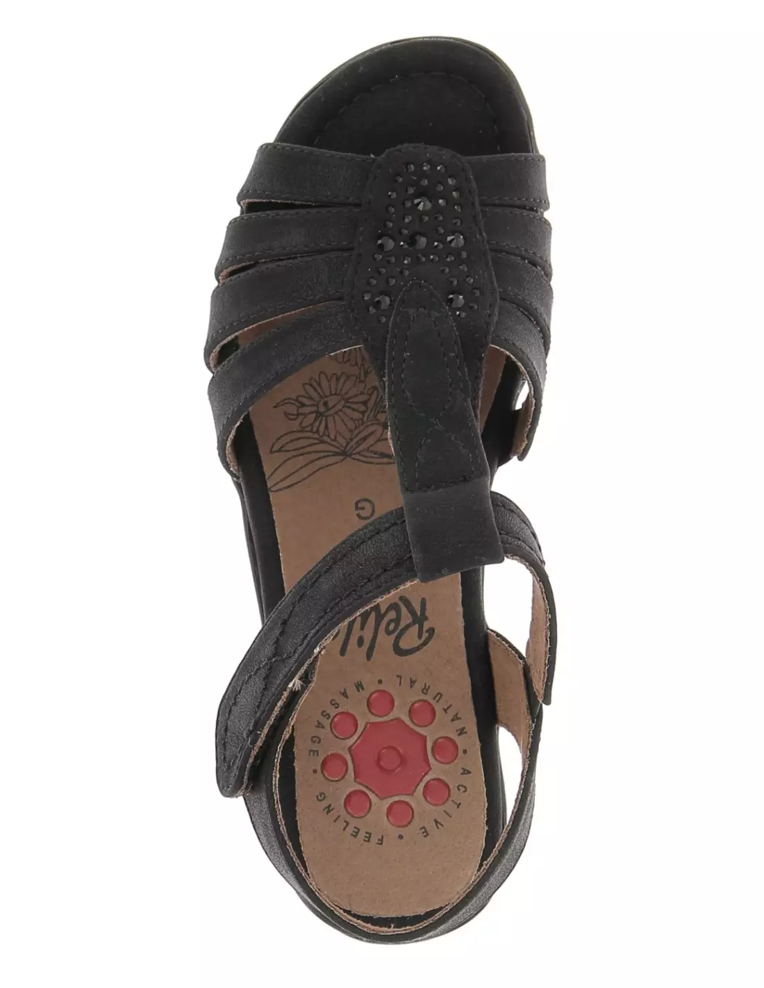 RELIFE 4717 21703 18 - Sandales & nu-pieds Black