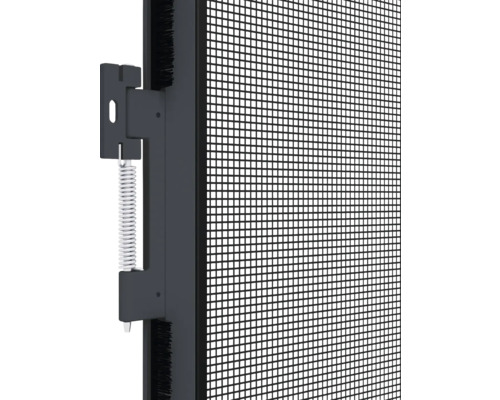 Insectenhor aluminium deur XL klembevestiging antraciet 120x240 cm