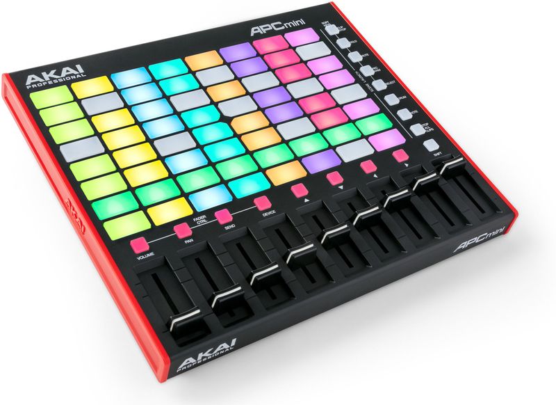 Akai - APC Mini MK2 - USB MIDI-padcontroller - 64 RGB-pads - Voor Ableton Live Lite