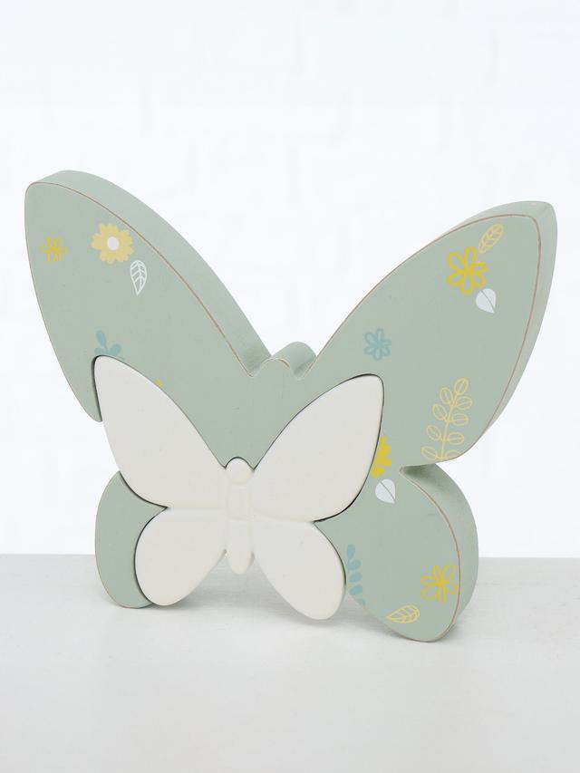 Dekoaufsteller Schmetterling Linga, 15 cm, 2er-Set