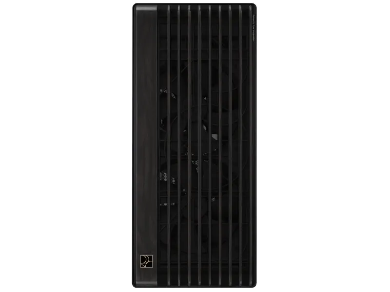 ASUS ProArt PA602 - Wood Edition - mid tower - udvidet ATX - ingen strømforsyning - sort - USB/Lyd