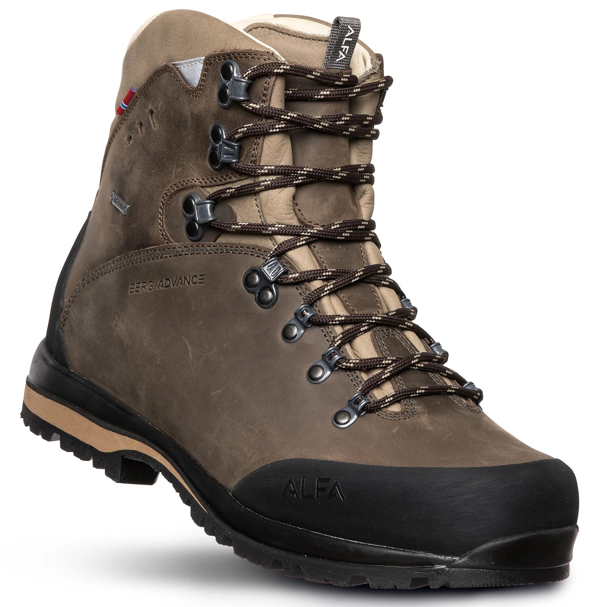Alfa Men's Berg Advance Gore-Tex Classic Brown