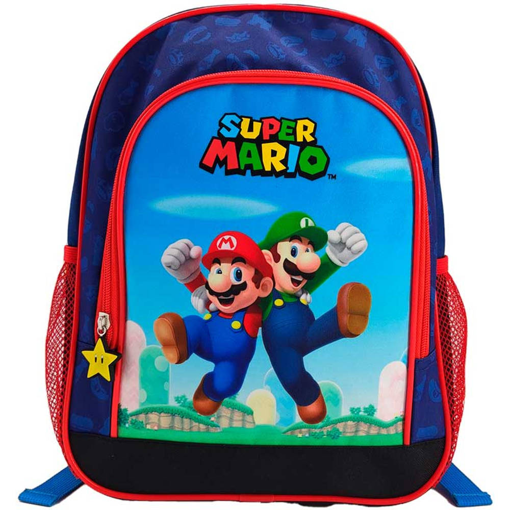 Super Mario rugzak met 2 vakken