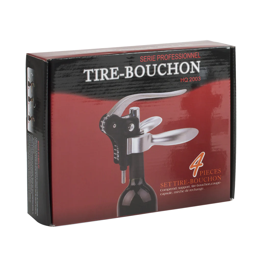 Coffret tire bouchon 4 pièces Trend'up