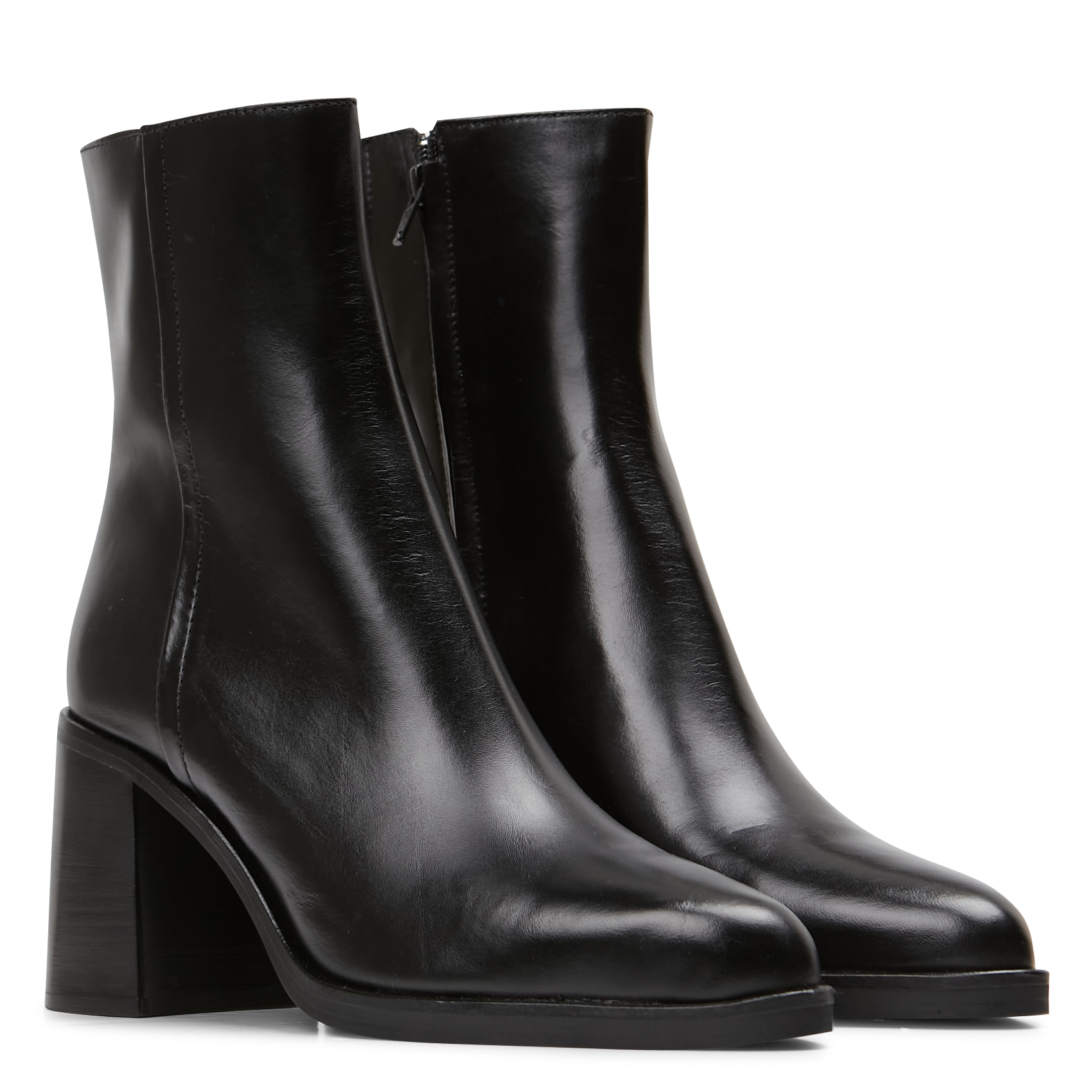 DOLOR - Bottines en cuir | Noir