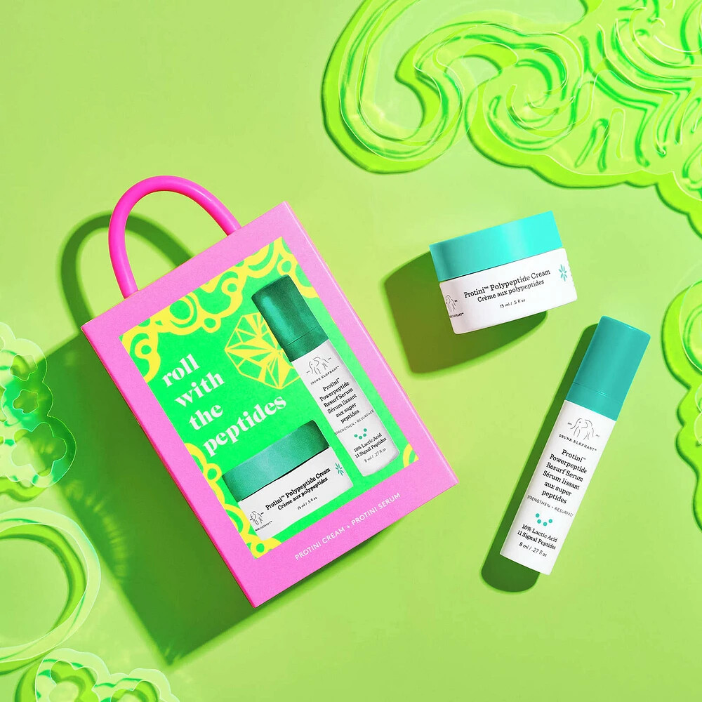 Drunk Elephant Anytime Anyface Protini Duo1 set