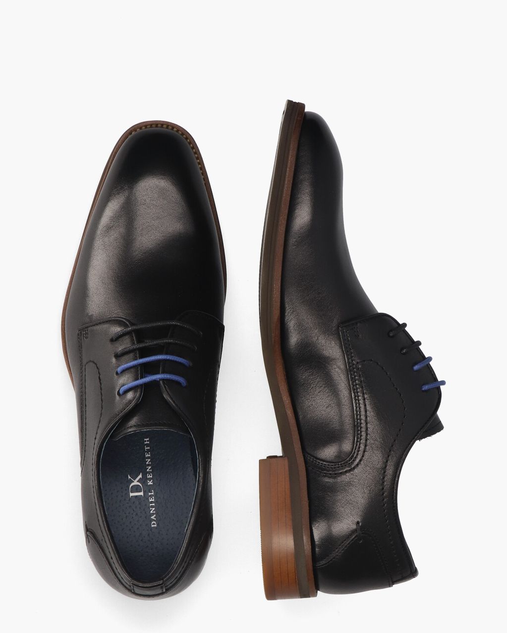 Daniel Kenneth Ylan Zwart Heren Veterschoenen