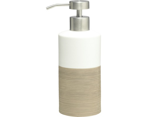 Doppio ecru zeepdispenser