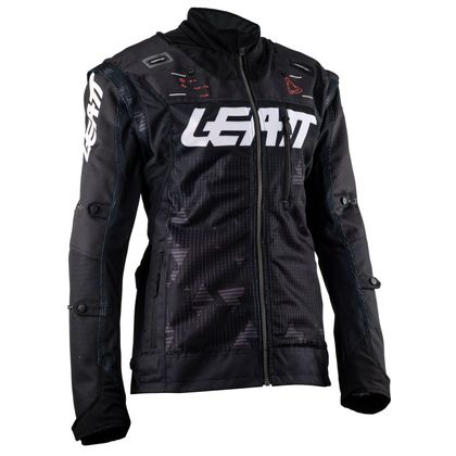 Veste enduro Leatt 4.5 X-FLOW 2024 - Noir