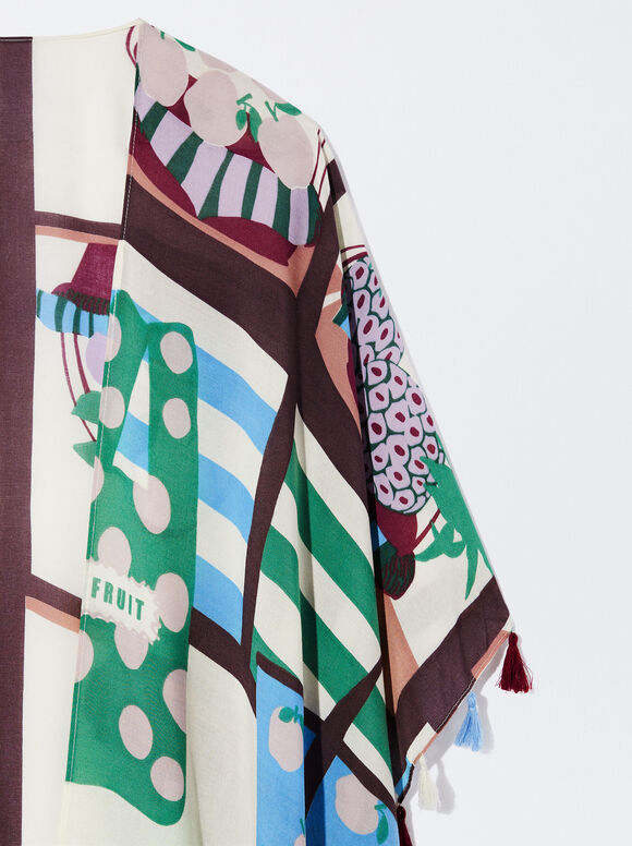 Caftan estampado - Multicor