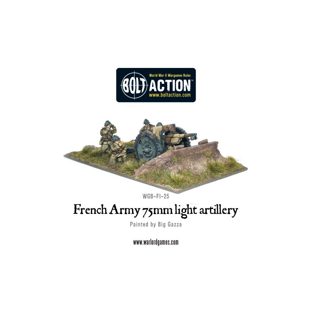 Bolt Action - French - 75mm Light Artillery