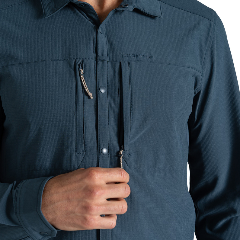 Craghoppers Herren Nosilife Pro V Hemd