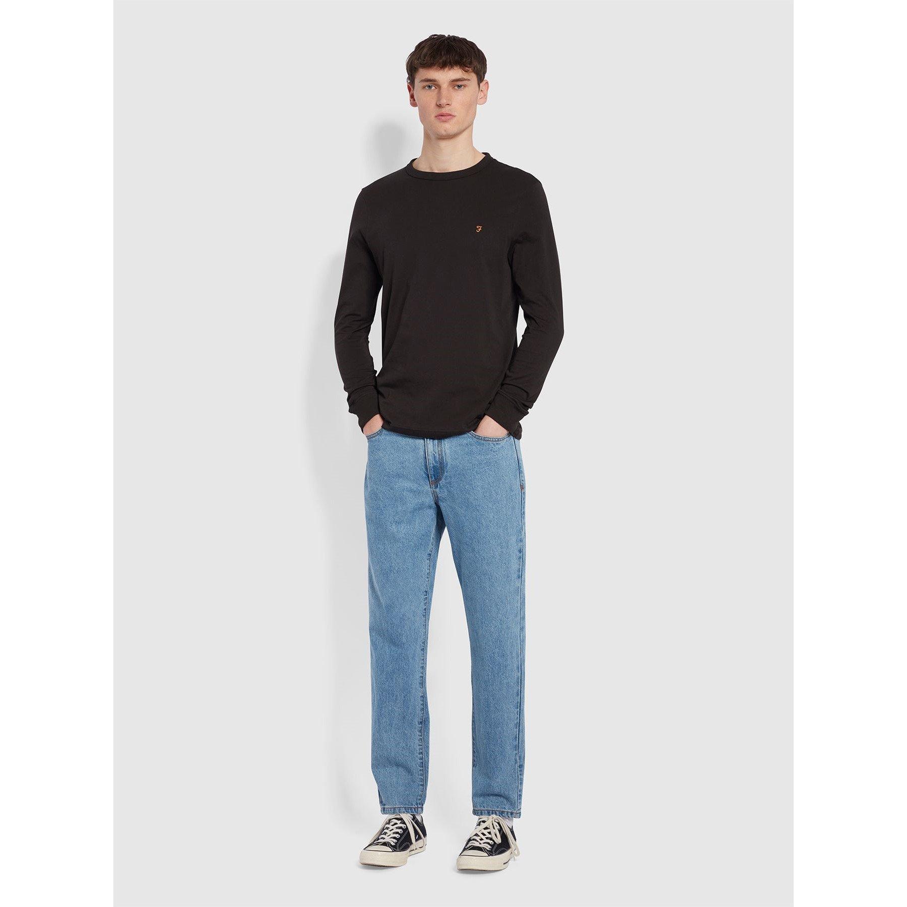 Farah Long Sleeve Dennis T Shirt