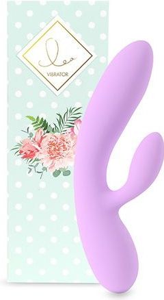 Feelztoys - Lea Vibrator Soft Siliconen + USB-oplaadbaar Paars