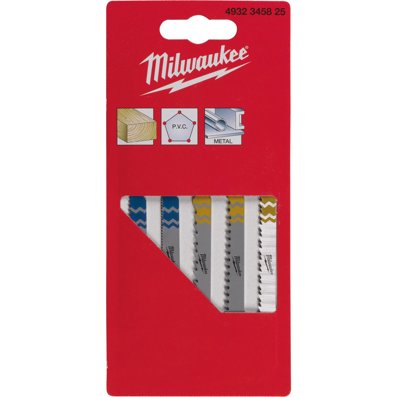 Milwaukee decoupeerzaagbladen set 35-delig