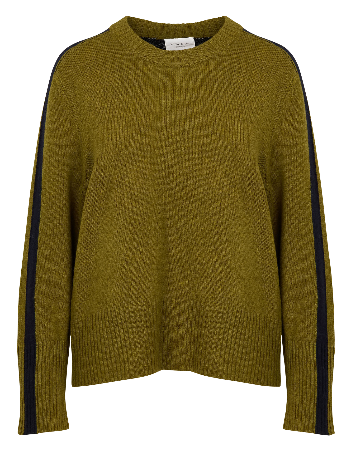 LOOK - Pull col rond en laine | Vert