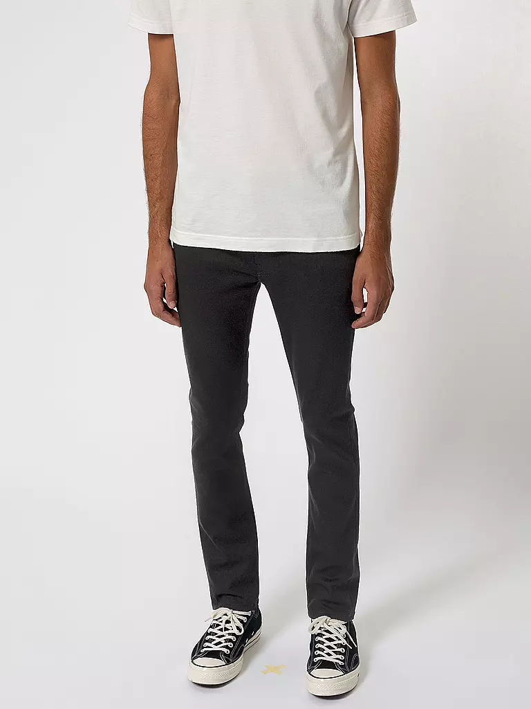 NUDIE JEANS Jeans Slim Fit LEAN DEAN schwarz