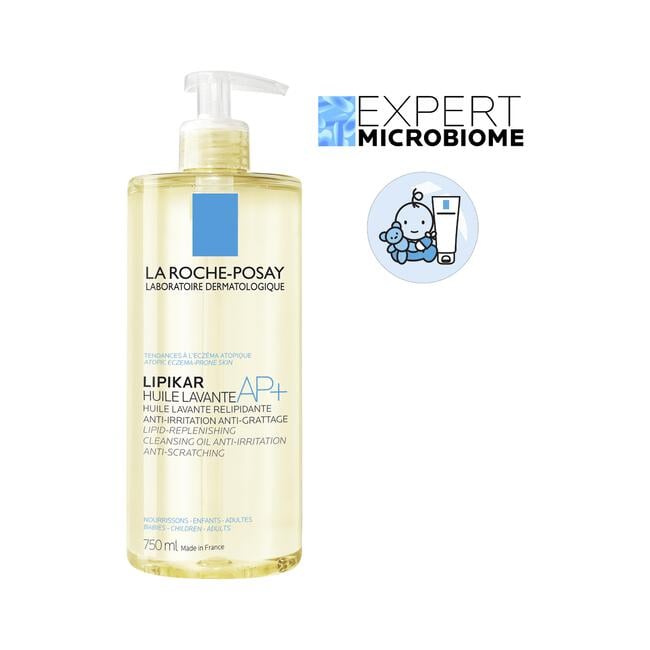La Roche-Posay Lipikar Reinigingsolie AP+ 750 ML