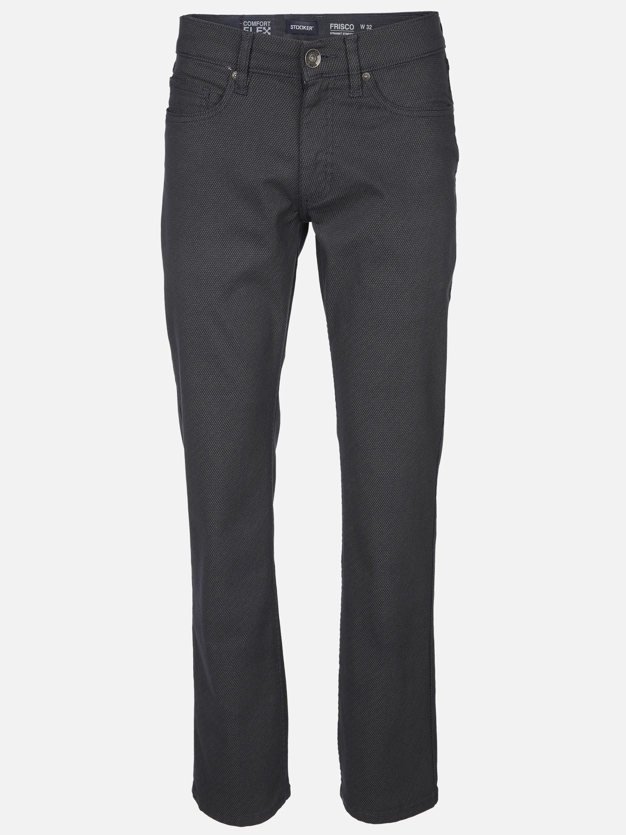 Herren Hose in melierter Optik