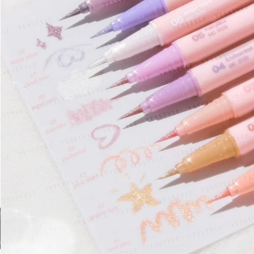 Meilinda - Glitter Glow Schaduw en Liner